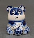 Фигурка "винни пух с горшком" (гжельский фарфор) (832803)