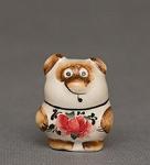 Фигурка "винни пух" мал. цв. (гжельский фарфор) (832825)