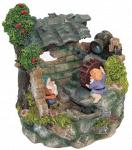 Фонтан декоративный "гномы у родника" 21см" (659773)