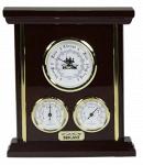 Метеостанция настольная "brigant": барометр, термометр, гигрометр 20*23см" (656743)