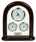 Метеостанция настольная "brigant": барометр, термометр, гигрометр 16*33см" (656742)
