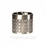 Стакан для зубных щеток basketweave silver (842424)