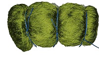 Капроновая сеть (пластины)-ячея 120 мм, 130 мм, 140 мм, нитка 187*2 (1,00 мм), высота 45 ячей, длина 150 м.