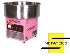 Аппарат для приготовления сахарной ваты STARFOOD ( диам.290 мм), розовый
