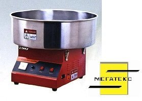 Аппарат для приготовления сахарной ваты STARFOOD ( ловитель металл.-диам.520 мм), красный