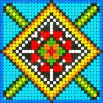 Заготовка для декорирования одежды КБО - 6006