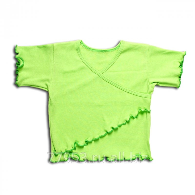 Рубашка для новорождённого 3359/1-л ластик, размер 52-80