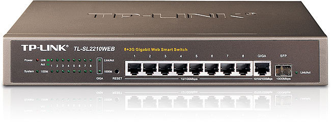 Коммутатор (Switch) Гигабитный TP-Link TL-SL2210WEB