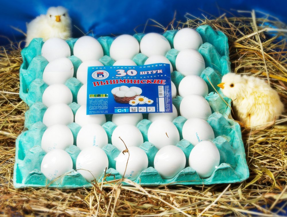 Яйца куриные СО, С1, С2, С3 столовые и диетические