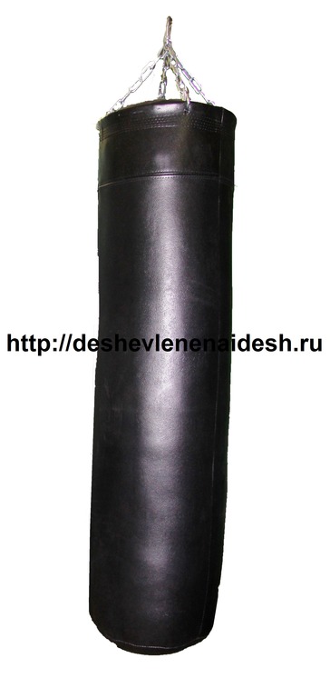 Боксёрский мешок из натуральной кожи (МБН22-10, диаметр 35см, h-130см, вес 65-70кг) 169