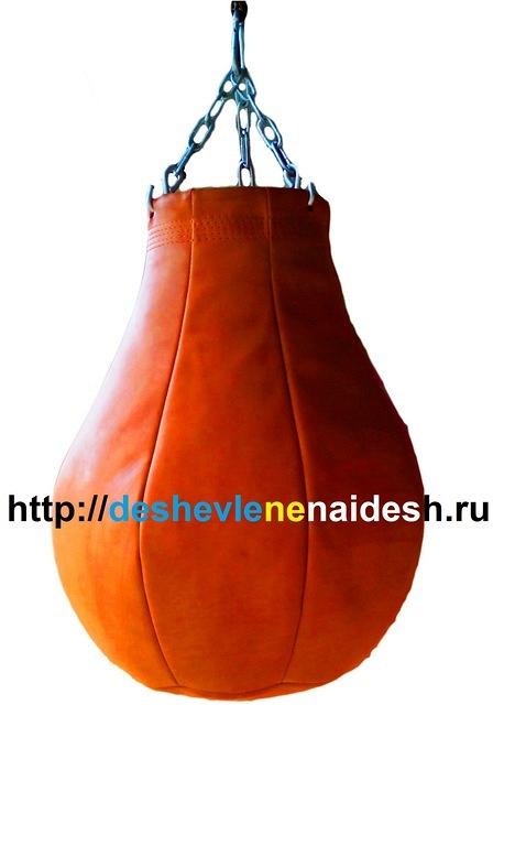 Груша боксерская из натуральной кожи 1,7мм ( ГБН14-6) 40кг 182