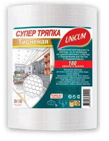 UNICUM Super Тряпка 180 листов в рулоне. 20*20 размер одного листа.