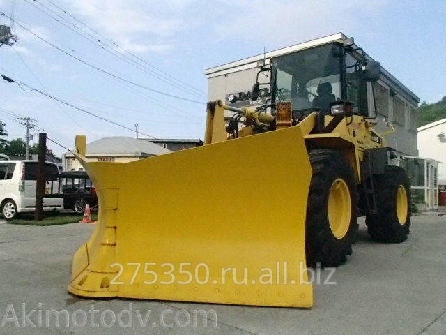 Погрузчик фронтальный со снегоуборочным отвалом Komatsu WA 100 2003г