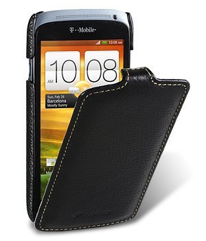 Чехол Melkco кожаный   для HTC One S черный