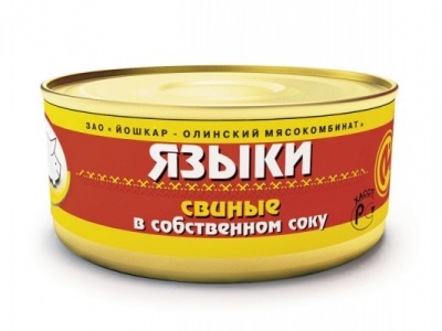 Языки свиные в собственном соку