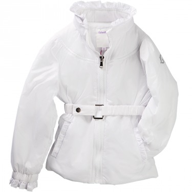 Куртка для девочки Primavera, с капюшоном, цвет белый