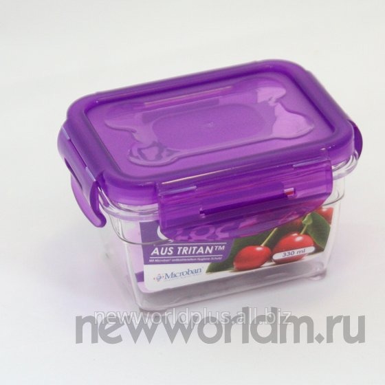 Пластиковый контейнер с защитой Microban 330 ml NW-Tr-330