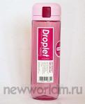 Бутылка дорожная (Droplet) розовая 0.7 л NW-DR-Pink