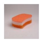 Губка хозяйственная жесткая оранжевая NW-KF101-Orang