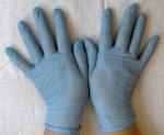 Перчатки хозяйственные Nitrile голубые NW-NG-Blue