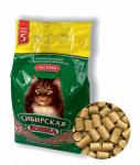 Наполнитель древесный Сибирская кошка, 5 л.
