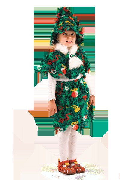 Детский карнавальный костюм Ёлочка Красавица