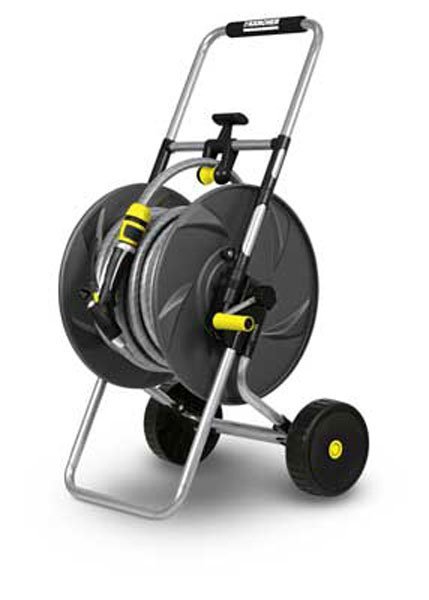 Металлическая тележка для шланга Karcher  HT 80 M/Kit со шлангом 1/2 25 м