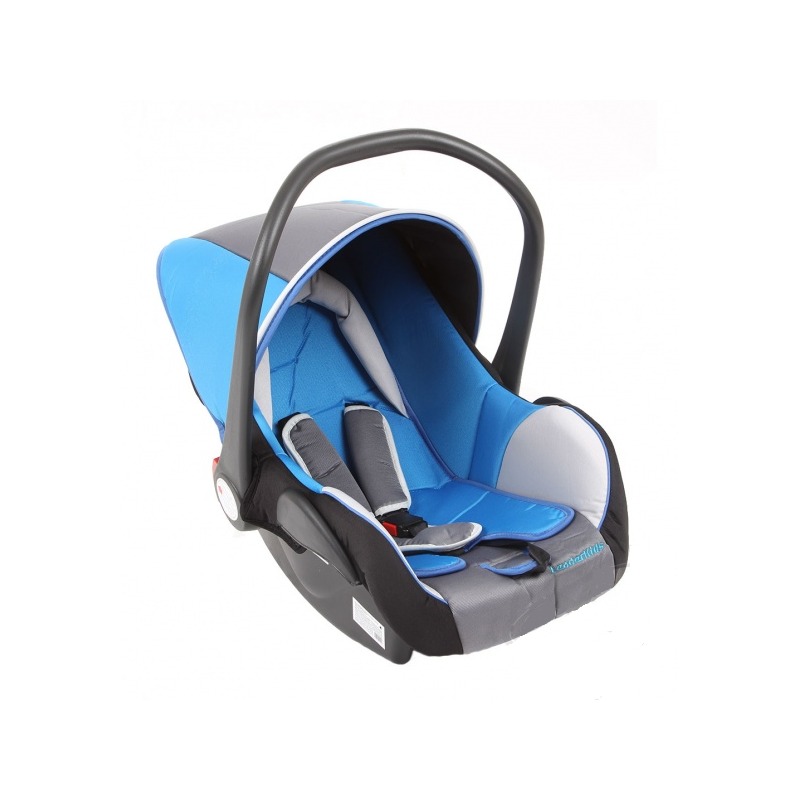 Автокресло Leader Kids Baby Leader, цвет Dark Blue (голубой+синий), 0+ гр., 0-13 кг, (6 шт/кор), Кит