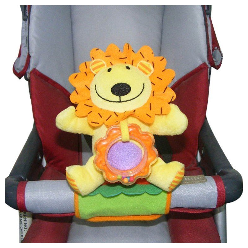 Biba Toys Развивающая игрушка на бампер коляски Львенок 44*38*29 см   JF077