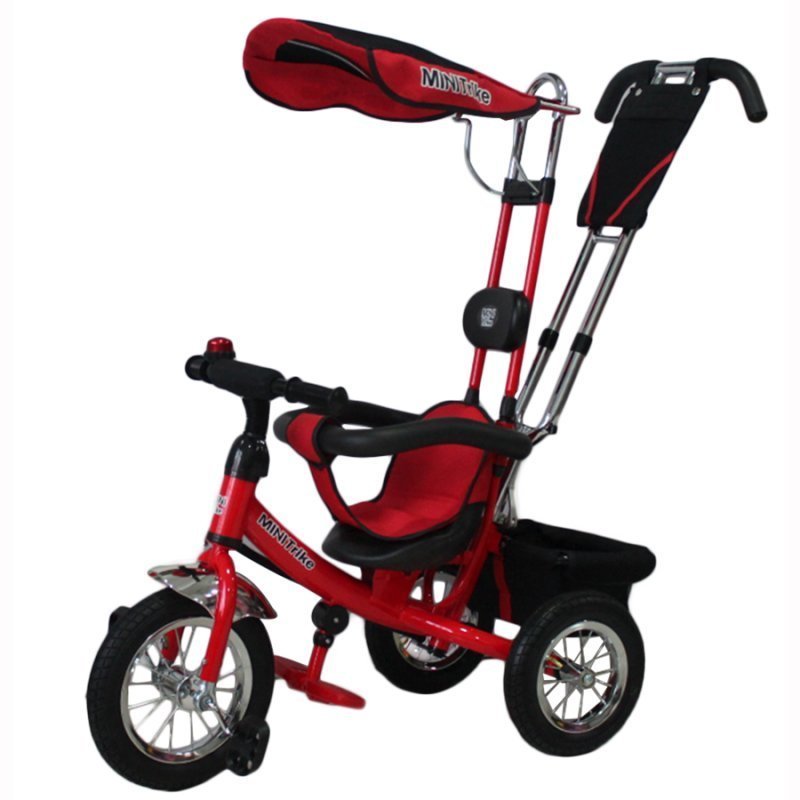 Велосипед 3-х колесный Надувные колеса красный Minni Trike LT-950 A
