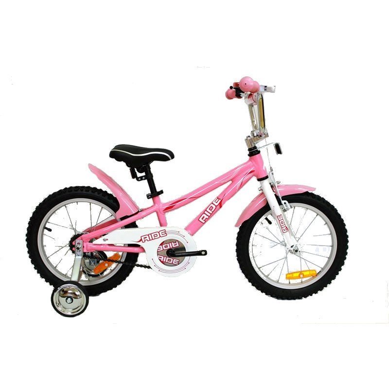 Велосипед Light Pink светло-розовый Ride 16