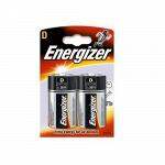 Батарейка D алкалиновая Energizer R20P-BL2