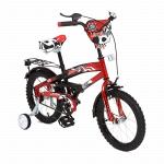 Велосипед двухколесный G16BD406 черно-красный Leader Kids