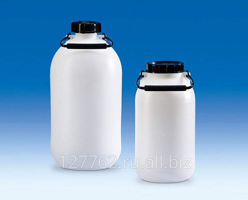 Бутыль VITLAB для хранения без крана, широкогорлая, 10000 мл, PE-HD Артикул 81642