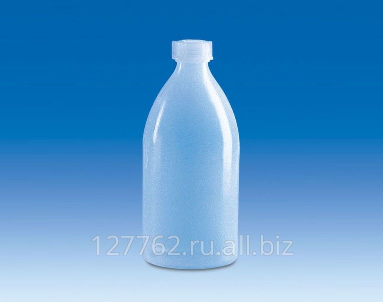 Бутыль VITLAB узкогорлая с винтовой крышкой PE-LD объем 500 мл, PE-LD Артикул 138693
