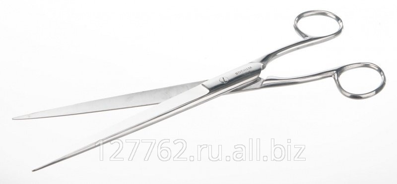 Ножницы Bochem для бумаги, острые концы, длина 225 мм, нержавеющая сталь Артикул 4162