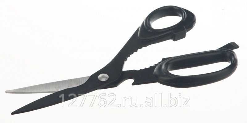 Ножницы Bochem универсальные, пластиковые ручки, острые концы, длина 200 мм, нержавеющая сталь Артикул 4150