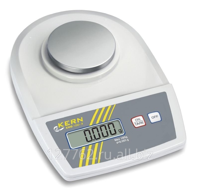 Портативные весы Kern EMB 200-3, 200 г / 0,001 г Артикул EMB 200-3