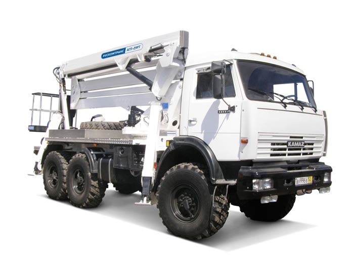 Автогидроподъемник АГП-29 на шасси КАМАЗ-43114