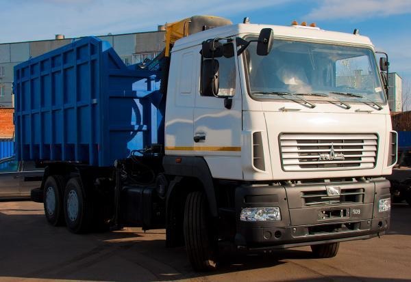 Ломовоз МАЗ 6312B5-8429-012 с ОМТ-97М Ломовоз МАЗ 6312B5-8429-012 с ОМТ-97М