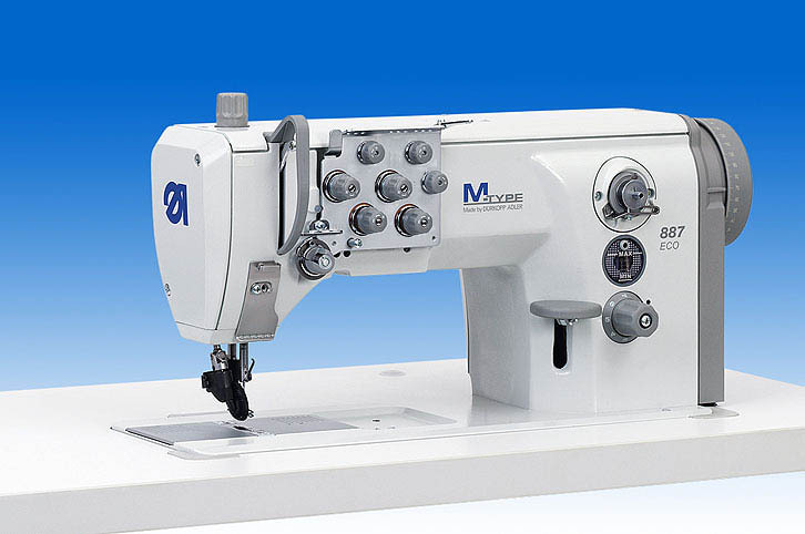 Двухигольная швейная машина с плоской платформой Durkopp Adler 887-260020 ECO 887-260020E15/2.4MS20HK01