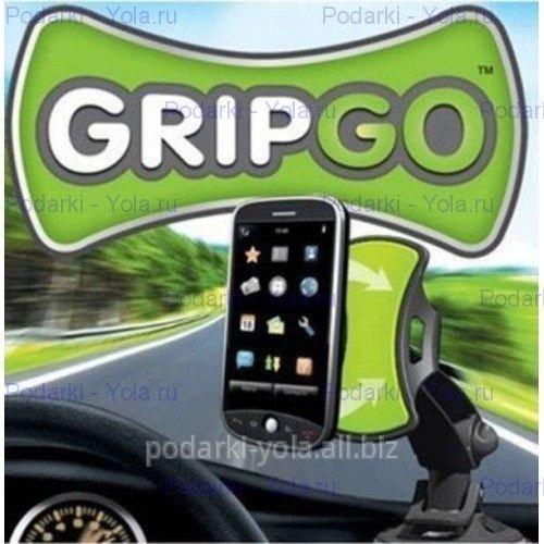 Универсальный держатель для телефонов, gps и планшетов GripGo (Грип Гоу), вращающийся на 360 градусов