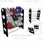 Стойка для обуви Stackable Shoe Rack, 4 полки