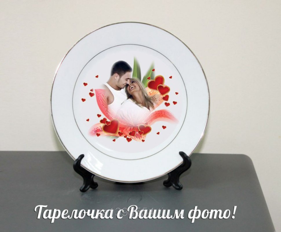 Тарелка с фото