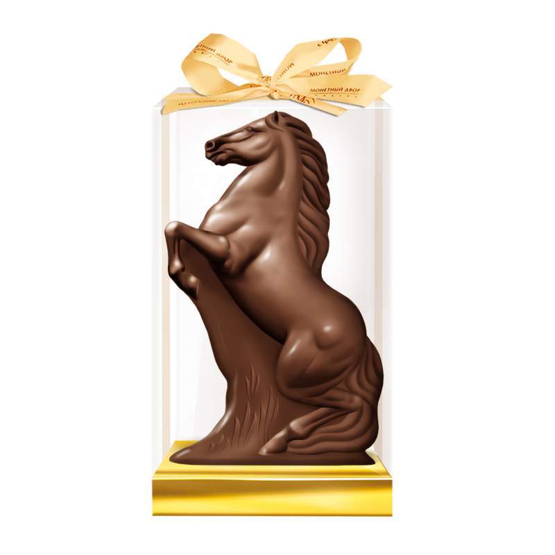 Шоколадные фигурки символ года 2014