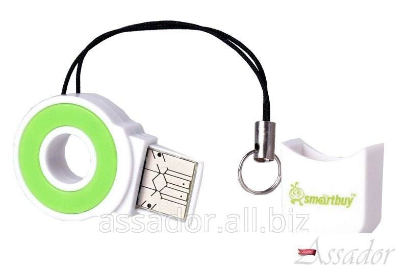 Картридер smart buy sbr-708-g green