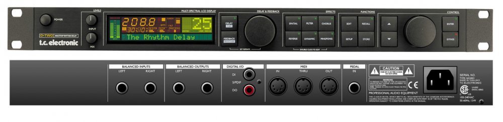 Процессор эффектов T. C. Electronic D-Two Процессор эффектов T. C. Electronic D-Two