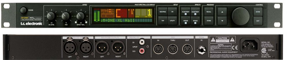 Процессор эффектов T. C. Electronic M-One XL Процессор эффектов T. C. Electronic M-One XL