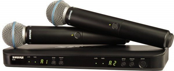 Радиосистема вокальная двухканальная SHURE BLX288E/B58