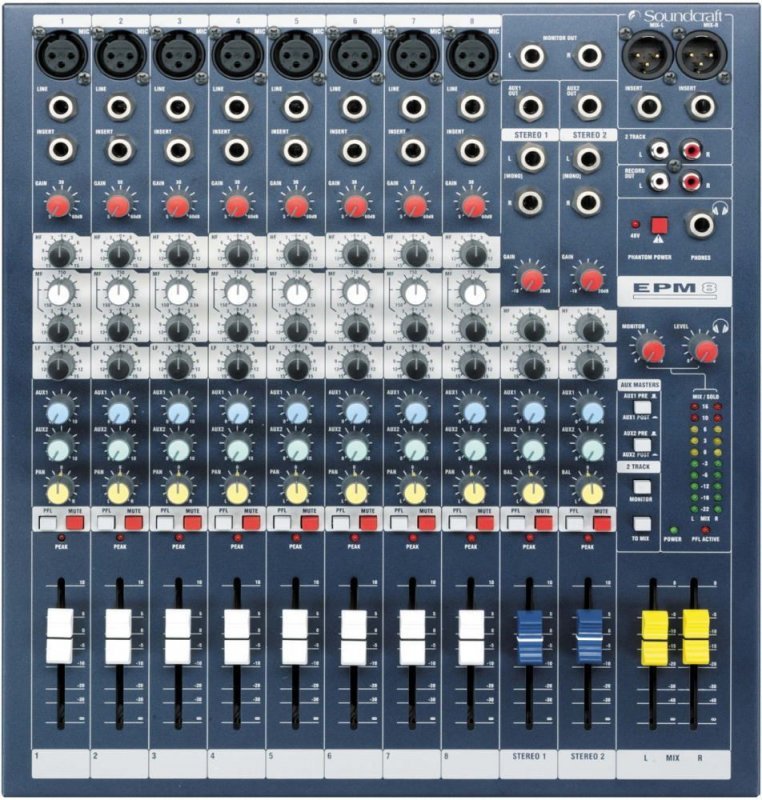 Микшерный пульт Soundcraft EPM8